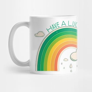 Have a Lucky Day Rainbow Mug